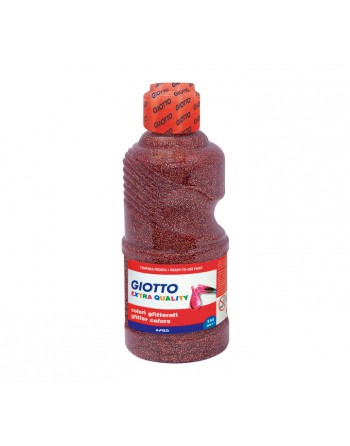 GIOTTO BOTE TEMPERA 250ML PURPURINA GLITTER BRONCE - F531207