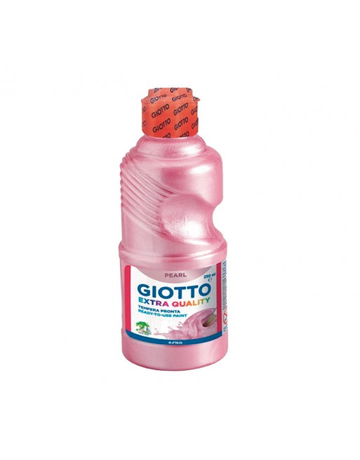 GIOTTO BOTE TEMPERA 250ML MAGENTA NACARADO - F531302