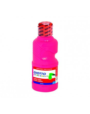 GIOTTO BOTE TEMPERA FLUORESCENTE ROSA 250ML - F531104