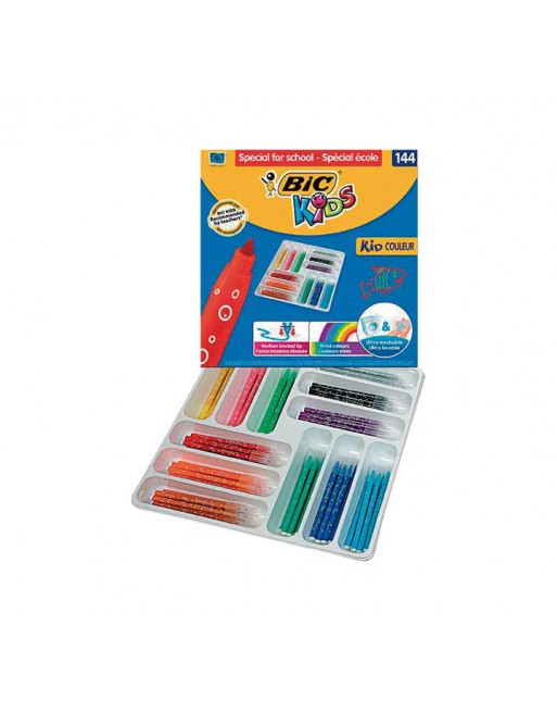 BIC ESTUCHE 10+2 ROTULADORES COULEUR KID SURTIDO - 9202943