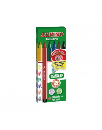 Alpino AR000108 - Pack de 216 rotuladores