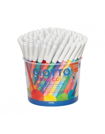 GIOTTO BOTE 96U. ROTULADOR TURBO 12COLORES - F521500