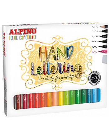 ALPINO SET COLOR EXPERIENCE HAND LETTERING AR000701
