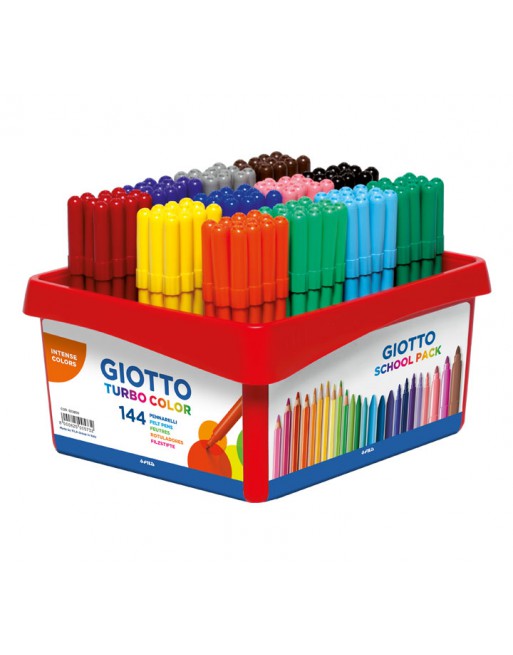 GIOTTO PACK 144UN ROTULADORES TURBO COLOR - F523800