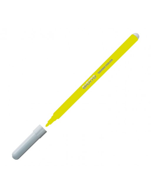 GIOTTO 12 ROTULADOR TURBO COLOR AMARILLO - F485002