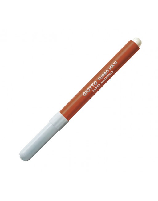 GIOTTO 12 ROTULADOR TURBO MAXI MARRON CL - F456013