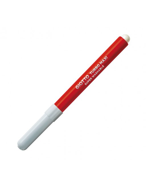 GIOTTO 12 ROTULADOR TURBO MAXI ROJO CARMIN - F456012
