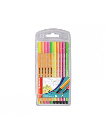 STABILO ESTUCHE 15 ROTULADOR POINT 88+5 NEON - 8868/10-1