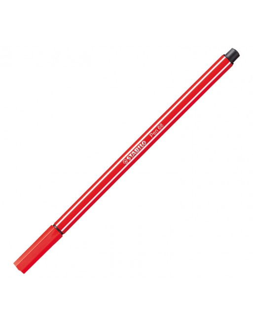 STABILO ROTULADOR PEN 68 1MM ROJO CARMIN - 68/48