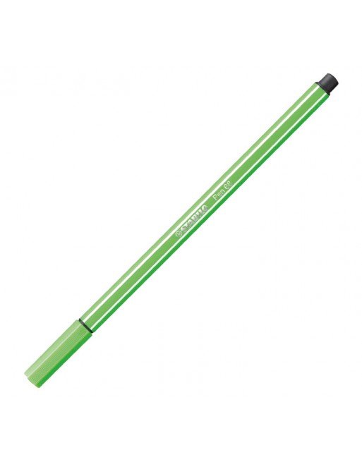 STABILO ROTULADOR PEN 68 1MM VERDE HOJA - 68/43