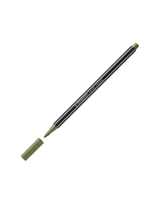 STABILO ROTULADOR PEN 68 METALIZADO VERDE CLARO - 68/843