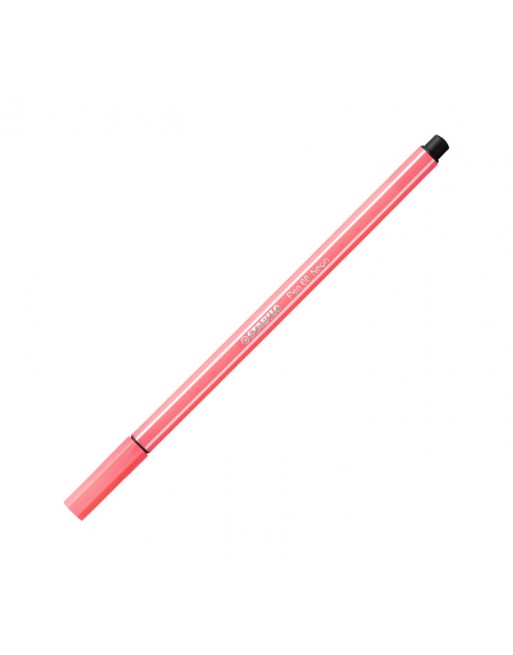 STABILO ROTULADOR PEN 68 ROJO FLUOR - 68/040