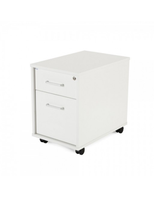 ROCADA BUCK MAD STORE 1 CAJON + CARPETERO MOVIL 58X40CM BLANCO 4004AW04