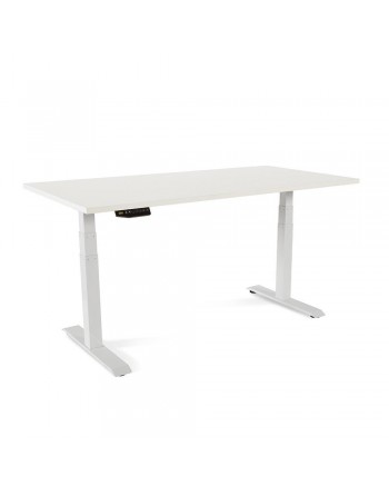 ROCADA MESA ERGONOMICA E-TABLE REGULABLE EN ALTURA 160CM 3 TELESCOPICA BLANCO 2002XCR04