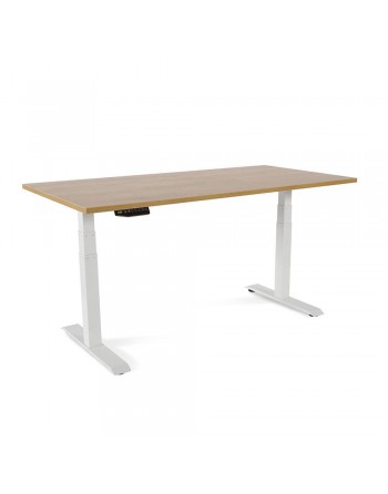 ROCADA MESA ERGONOMICA E-TABLE REGULABLE EN ALTURA 160CM 3 TELESCOPICA ROBLE 2002XCR08