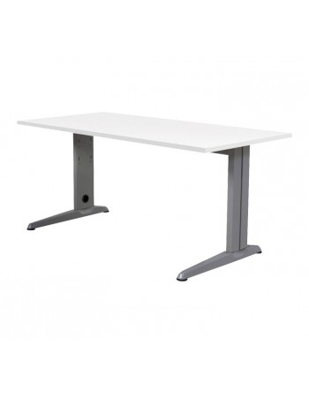 ROCADA MESA RECTANGULAR METAL BLANCO 200X80 - 2004AC04