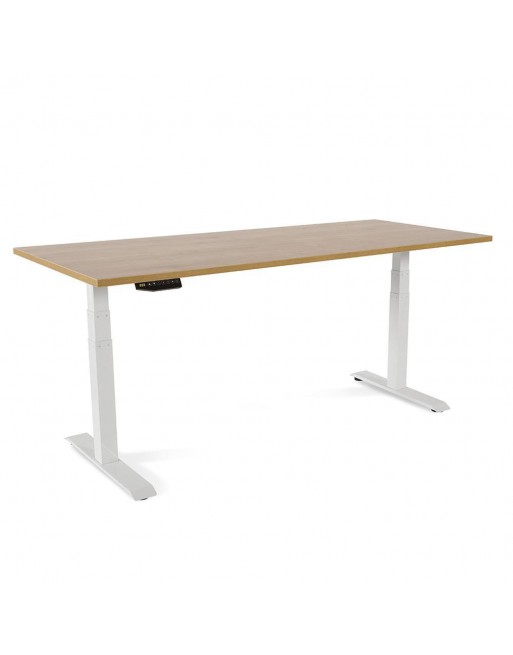 ROCADA MESA ERGONOMICA E-TABLE REGULABLE EN ALTURA 180CM 3 TELESCOPICA ROBLE 2003XCR08