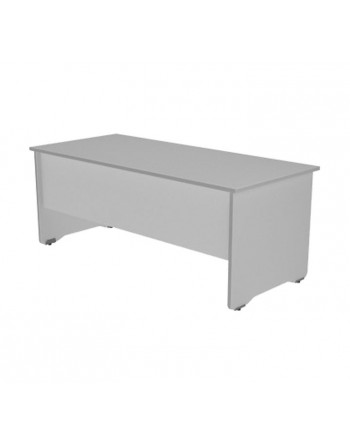 ROCADA MESA RECTANGULAR WORK ALUMINIO-GRIS 200X80 - 2004AC02