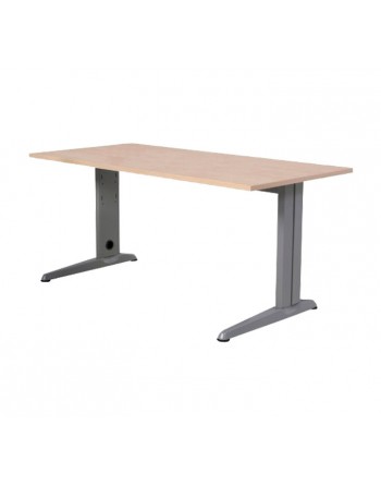 ROCADA MESA RECTANGULAR METAL HAYA 120X60 2000AC01