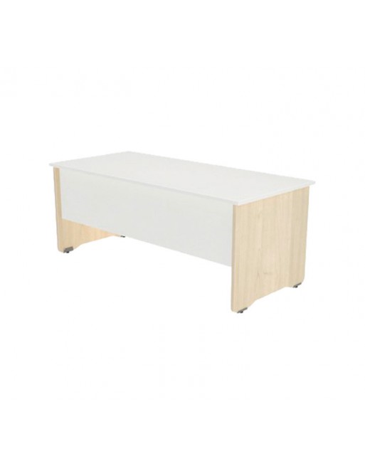 ROCADA MESA RECTANGULAR WORK HAYA-BLANCO 140X80 2001AA04