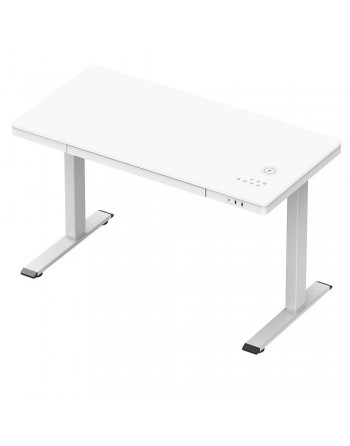 A - SERIES ESTRUCTURA METÁLICA PARA MESA REGULABLE EN ALTURA MOTORIZADO DUAL 120X60CM BLANCO AS1739