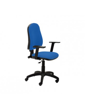 ROCADA SILLA RD-911-3 CON BRAZO TAPIZADO AZUL - RD-911-3+958