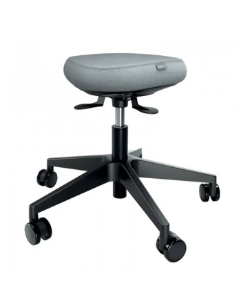 LEITZ TABURETE ERGO ACTIVE CON RUEDAS Y ASIENTO WOOBBLE CONFORT - 65770095