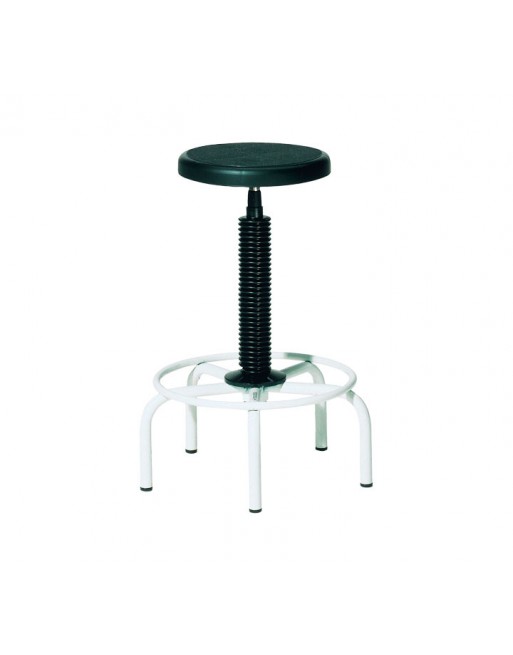 ROCADA TABURETE LABORATORIO REGULABLE ALTURA TAPIZADO - RD-900