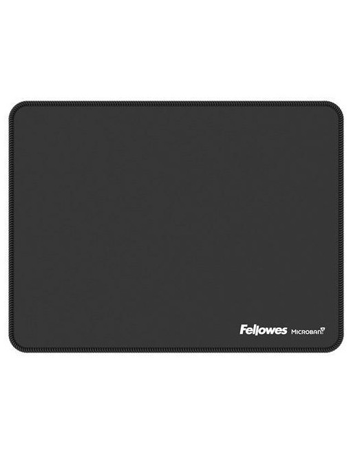 FELLOWES ALFOMBRILLA RATON BREYTA XL ANTIBACTERIANO NEGRO 21X28X0.25 CM 100138995