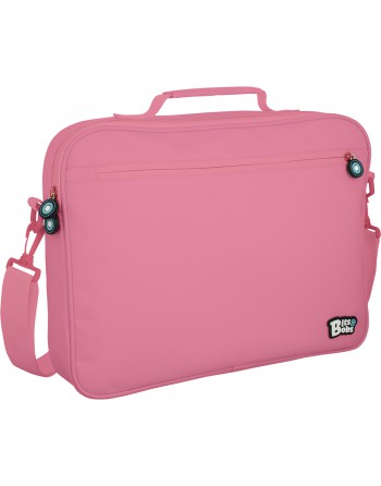 GRAFOPLÁS BANDOLERA BITS AND BOBS PORTA PC 38X28X6CM CREMALLERA TIRA AJUSTABLE Y ASA ROSA - 37545554