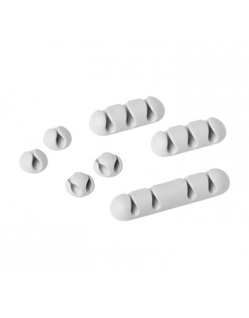 DURABLE BLISTER 7 PINZA CABLES CAVOLINE MIX GRIS - 5041-10