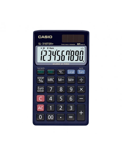 CASIO CALCULADORA 10DIG SL-310 TER CS146 - SL-310TER+