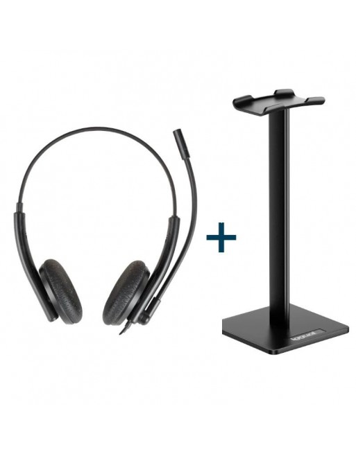 IGGUAL KIT AURICULARES ENC3030 + SOPORTE SA22 - IGG319420+IGG318058