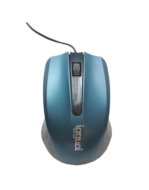 IGGUAL RAT?N ?PTICO COM-ERGONOMIC-RL-800DPI AZUL - IGG317549