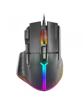 MARS GAMING RAT?N RGB,12800 DPI,ERGO REPOSAPU. - MMXT