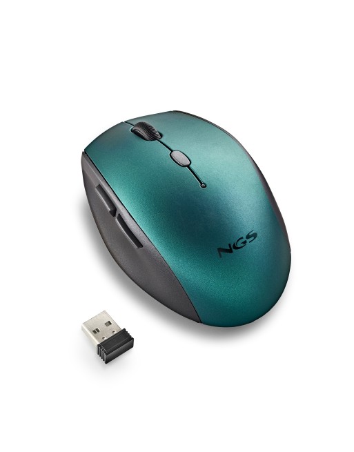 NGS - RAT?N INAL?MBRICO BEE BLUE - HASTA 1600 DPI - AZUL - BEEBLUE