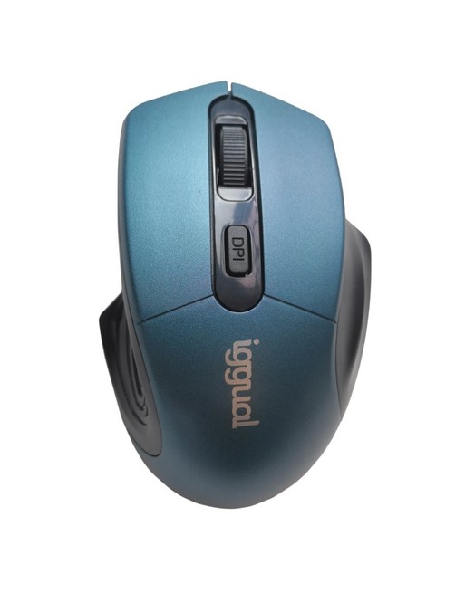 IGGUAL RAT?N INAL?MBRICO ERGONOMIC-L-1600DPI AZUL - IGG317518