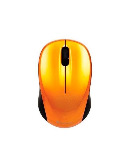 VERBATIM RAT?N GO NANO INAL?MBRICO 1600PPP COMPACTO AMBIDIESTRO NARANJA 49045