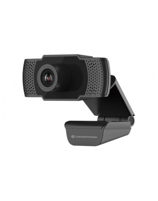 CONCEPTRONIC - WEBCAM FHD AMDIS - 1080P - USB 3.6MM - 30 FPS - ANGULO VISION 90? - MICROFONO INTEGRADO