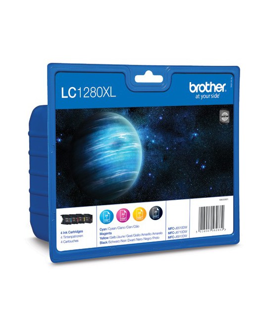 BROTHER RAINBOW PACK ORIGINAL - LC1280XLVALBP