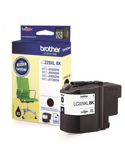 BROTHER INKJET ORIGINAL LC-229XLBK NEGRO 2400K - LC229XLBK