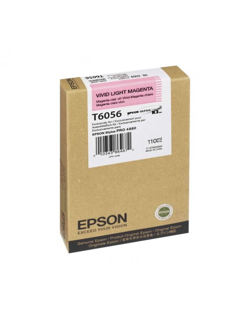 EPSON INK-JET MAGENTA CLARO ORIGINAL - C13T605600