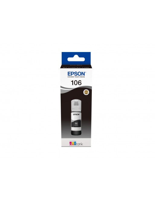 EPSON TINTA ORIGINAL ECOTANK 106 NEG FOTO C13T00R140