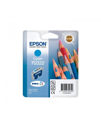 EPSON INKJET CIAN ORIGINAL - C13T03224010