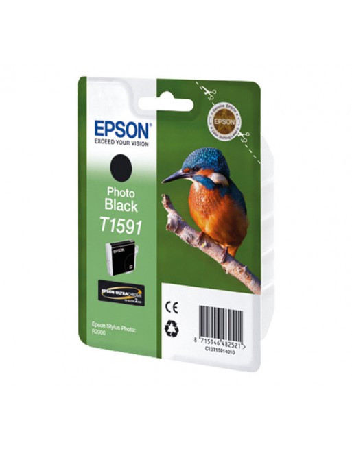 EPSON INKJET ORIGINAL NEGRO FOTO 17ML C134010 - T1591