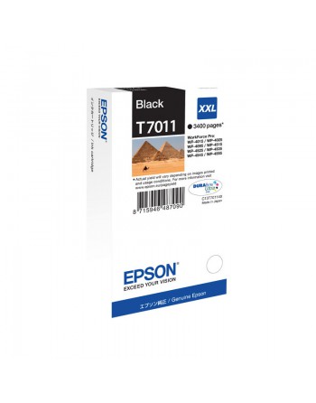 EPSON INKJET CIAN ORIGINAL XXL T7012 3400PAG - C13T70124010