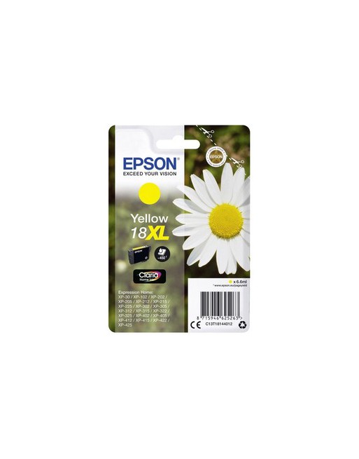 EPSON INKJET ORIGINAL YELLOW C13T1814 - T1814 / N?18XL