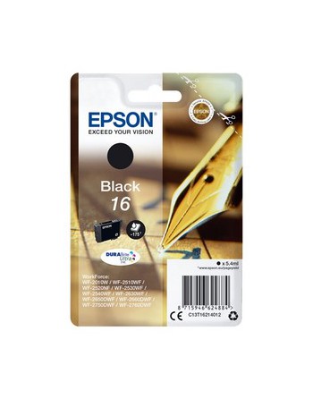 EPSON CARTUCHO INYECCION TINTA NEGRO C13T16214010 - C13T16214010 / C13T16214012 / N?16