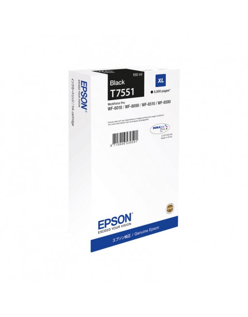 EPSON INKJET ORIGINAL NEGRO 5000K - C13T755140