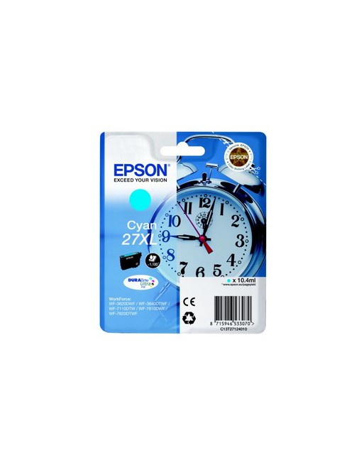 EPSON INKJET ORIGINAL CYAN 1100K - C13T27124010